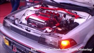 Toyota Corolla AE92 Modification 4AGE Silvertop 20valves engine swap [upl. by Nylarad286]