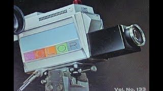 RCA TK44A 3tube Plumbicon Camera Color Test in After Effects [upl. by Cantlon]