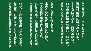 「芥川龍之介 藪の中より 多襄丸の白状」朗読 松浦このみ 日高恵 （おしゃべり朗読館） [upl. by Flanigan]