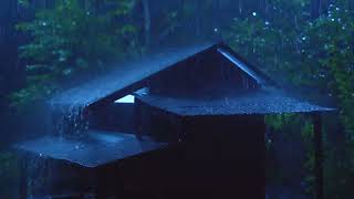 Barulho de Chuva para Dormir Profundamente e Relaxar ⛈ Som de Chuva e Trovões à Noite  ASMR [upl. by Anan]