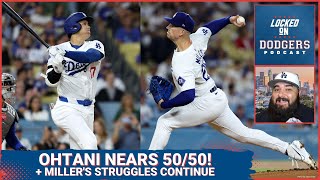 Shohei Ohtanis Historic Chase vs Bobby Millers Struggles Dodgers Dilemma [upl. by Limaj551]