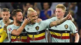 Radja Nainggolan nice Goal VS Wales [upl. by Aidnahs356]