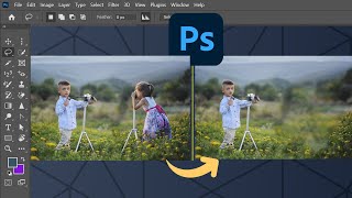 How to Remove unwanted objects with Photoshop 2024  Adnan Arfan 360 [upl. by Sivartal]