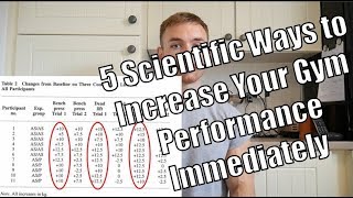 5 Scientific Ways to Immediately Improve Gym Performance [upl. by Israel]