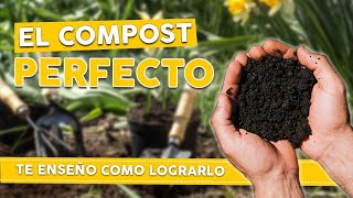 COMPOST PERFECTO  PASO A PASO  COMPLETO Como hacer Compost Casero [upl. by Basilius]