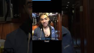 William Singe reveals his strict diet while on tour williamsinge digitaltourbus tourbus [upl. by Marucci801]