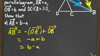 Geometric Proofs Using Vectors [upl. by Ardnasac]