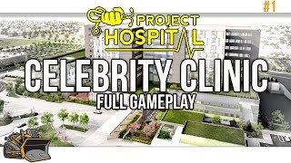 Project Hospital Full Gameplay  The Celebrity Clinic part 1 [upl. by Ellehc]