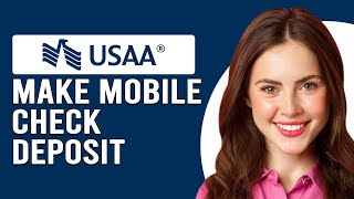 How To Make A Mobile Check Deposit On USAA How To Deposit A Check On USAA App [upl. by Constantin]