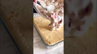 Borcam Pastası 🍰🍓 tatlıtarifleri kolayyemek dessert [upl. by Poppas]