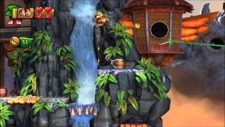 Donkey Kong Country Tropical Freeze  100 Walkthrough  26 Wing Ding Puzzle Pieces and KONG [upl. by Det]