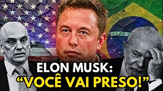 A promessa de Elon Musk contra Alexandre de Moares que pode destruir o Brasil [upl. by Ecnatsnok389]