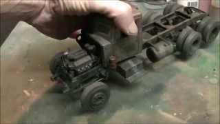 Building The quotDuelquot Truck In 125th Scale Pt 1 [upl. by Zacharie]