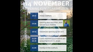 Huissen  RKHVV opening kunstgrasvelden [upl. by Lorrac]