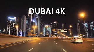 Dubai To Abu Dhabi l Driving Night Views l 4k Result [upl. by Reste624]