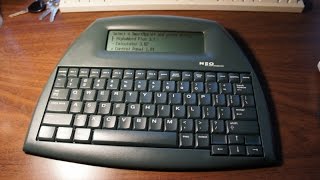 2004 AlphaSmart NEO Portable Laptop Word Processor  Assistive Learning Device [upl. by Bartley]