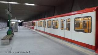 UBahn und Straßenbah Nürnberg  Metro and Tram Nuremberg [upl. by Shaikh]