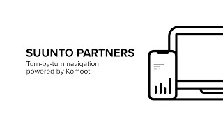 Suunto Partners  Getting started with Komoot [upl. by Adnirolc]