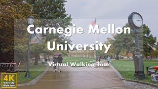 Carnegie Mellon University CMU  Virtual Walking Tour 4k 60fps [upl. by Elak1]