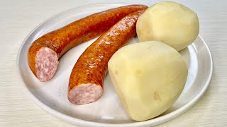 If You Have Kielbasa Sausage and Potatoes at Home Make This Quick and Super Easy Dinner Recipe [upl. by Arehsat]