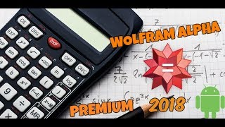 Wolfram Alpha full apk 2018 [upl. by Trahurn]