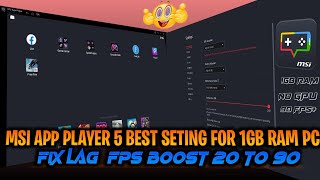 Best BlueStacks Settings for LowEnd PC  Fix Lag amp Boost FPS [upl. by Enrichetta]