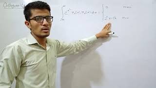 Orthogonality of hermite polynomialshowing hermite Polynomials are orthogonalnormality condition [upl. by Aneled]