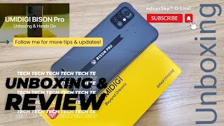 Unboxing UMIDIGI Bison Pro  An Affordable Rugged Smartphone [upl. by Megdal]