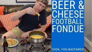 How To Make Beer and Cheese Football Fondue [upl. by Endres]