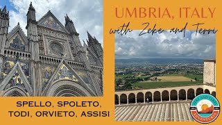 Enchanting Umbria Exploring Assisi Todi Spoleto Spello Orvieto [upl. by Refiffej893]