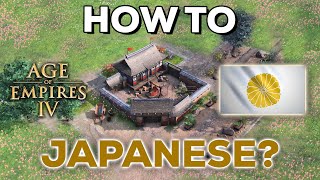 How to Play Japanese 2 TC Mass Samurai in AOE4 [upl. by Irving87]