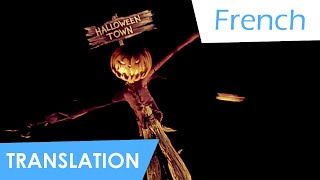 This is Halloween French Lyrics amp Translation [upl. by Eirahcaz998]