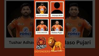 PRO KABADDI 2024  2025 Puneri Paltan Full Squad in Telugushorts [upl. by Nalyorf873]