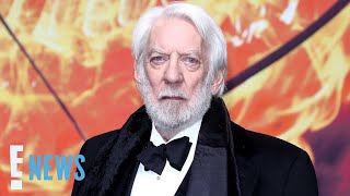 Legendary Actor Donald Sutherland Dead at 88  E News [upl. by Atinoj584]