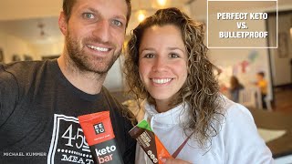 Perfect Keto vs Bulletproof Protein Bars Review [upl. by Westfahl]