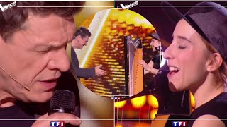 The Voice 2019 Marc Lavoine amp Gustine  Elle a les yeux revolver [upl. by Ahsiryt]