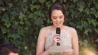 Maid of Honor Speech  How to Give Simple and Heartfelt speech [upl. by Aneeuq]