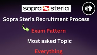 Sopra Steria Exam Pattern  sopra steria hiring process 2024  off campus drive  hire me plz [upl. by Daisie50]