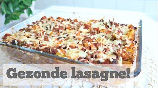 Recept Gezonde Lasagne met Minder Calorieën [upl. by Anthe]