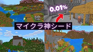 🔥マイクラ神シード 120 [upl. by Almeta]