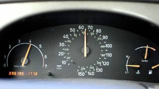 2000 Saab 93 Viggen 3rd gear pull [upl. by Cirdet]