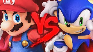 Mario VS Sonic 2  Duelo de Titãs Part Dukrl [upl. by Zasuwa831]