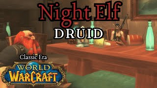 World of Warcraft Classic Era  Night Elf Druid Immersive Playthrough  Sleepy Time [upl. by Warp]