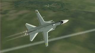 Virtual Fly with Flanker 25 Rokitg [upl. by Hoye]