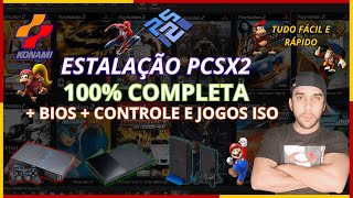 Como configurar o PCSX2 e baixar o BIOS do PS2 2024  Tutorial completo  Controles  Jogos PCSX2 [upl. by Irabaj411]