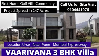 Vaarivana Villa Urse  Pharande Vaarivana 3 BHK Villa Walk Tour  Call Us For Site Visit9100441976 [upl. by Adnoyek]