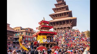 Biska jatra live from bhaktapur 2080 II Day 1 II SarokarTVHD [upl. by Plusch]