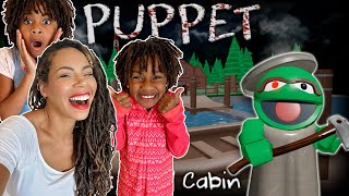 Did We escape the Lake House in Puppet Mommy is Getting Good at Roblox [upl. by Aihsenrad58]