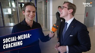 Fabian Köster gibt TiktokNachhilfe im Bundestag  heuteshow vom 03052024 [upl. by Dabbs106]