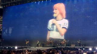 Paramore  Misery Business LIVE Madrid 2024 Estadio Santiago Bernabeu [upl. by Harras]